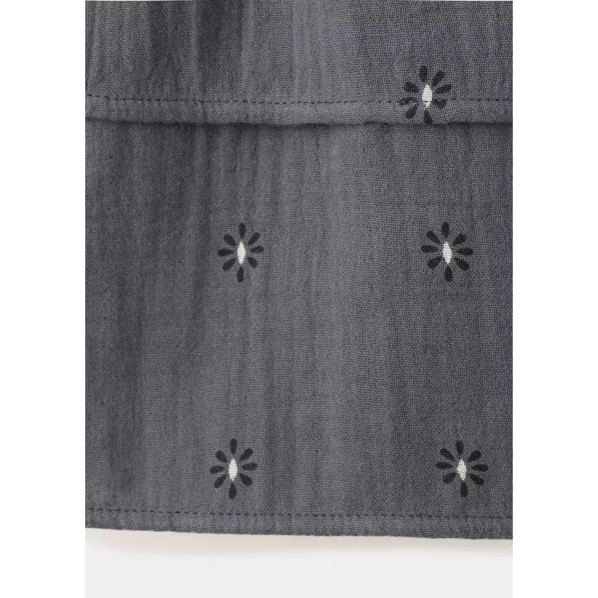Jupe volants imprimée gris, MANGO KIDS
