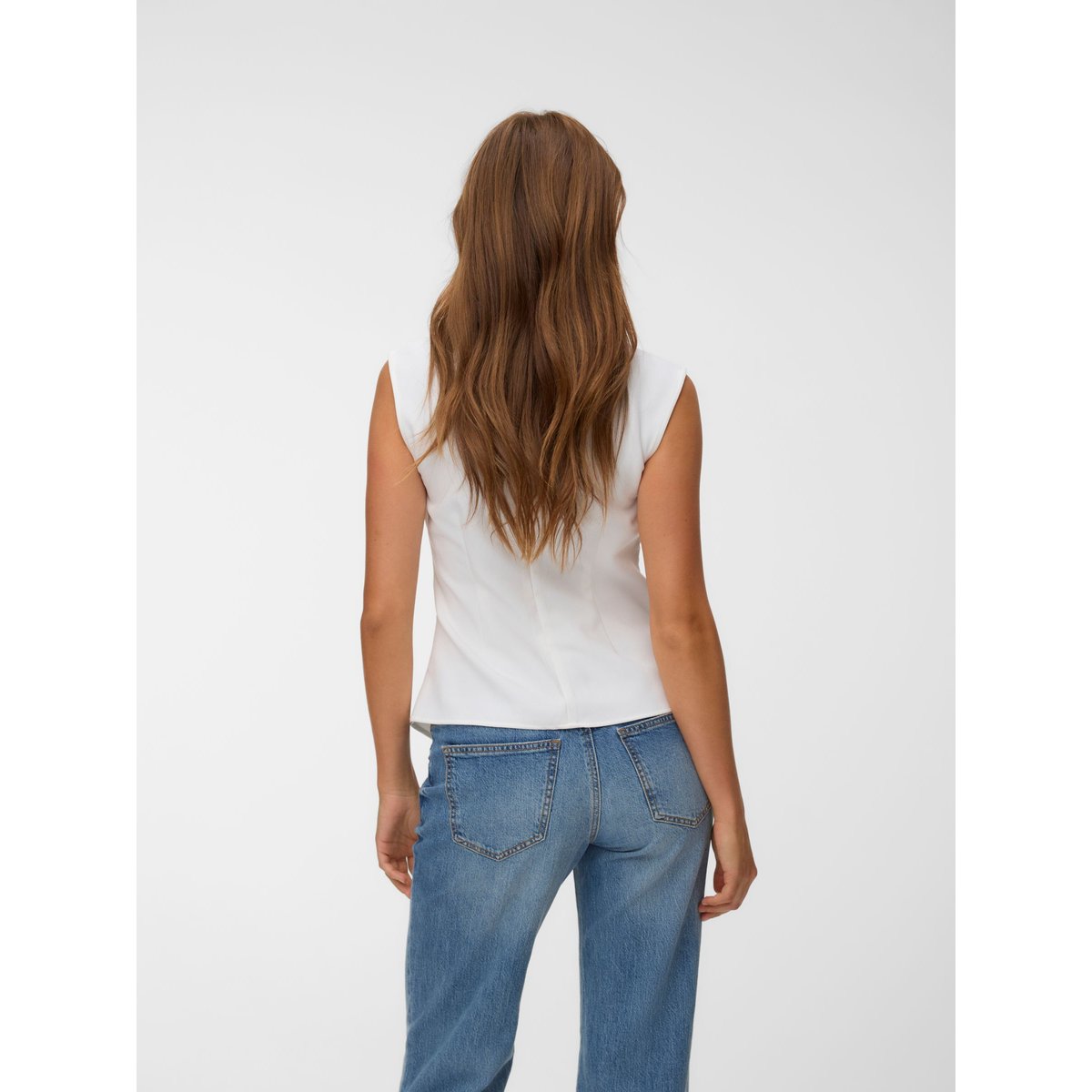 Top cloud dancer, VERO MODA
