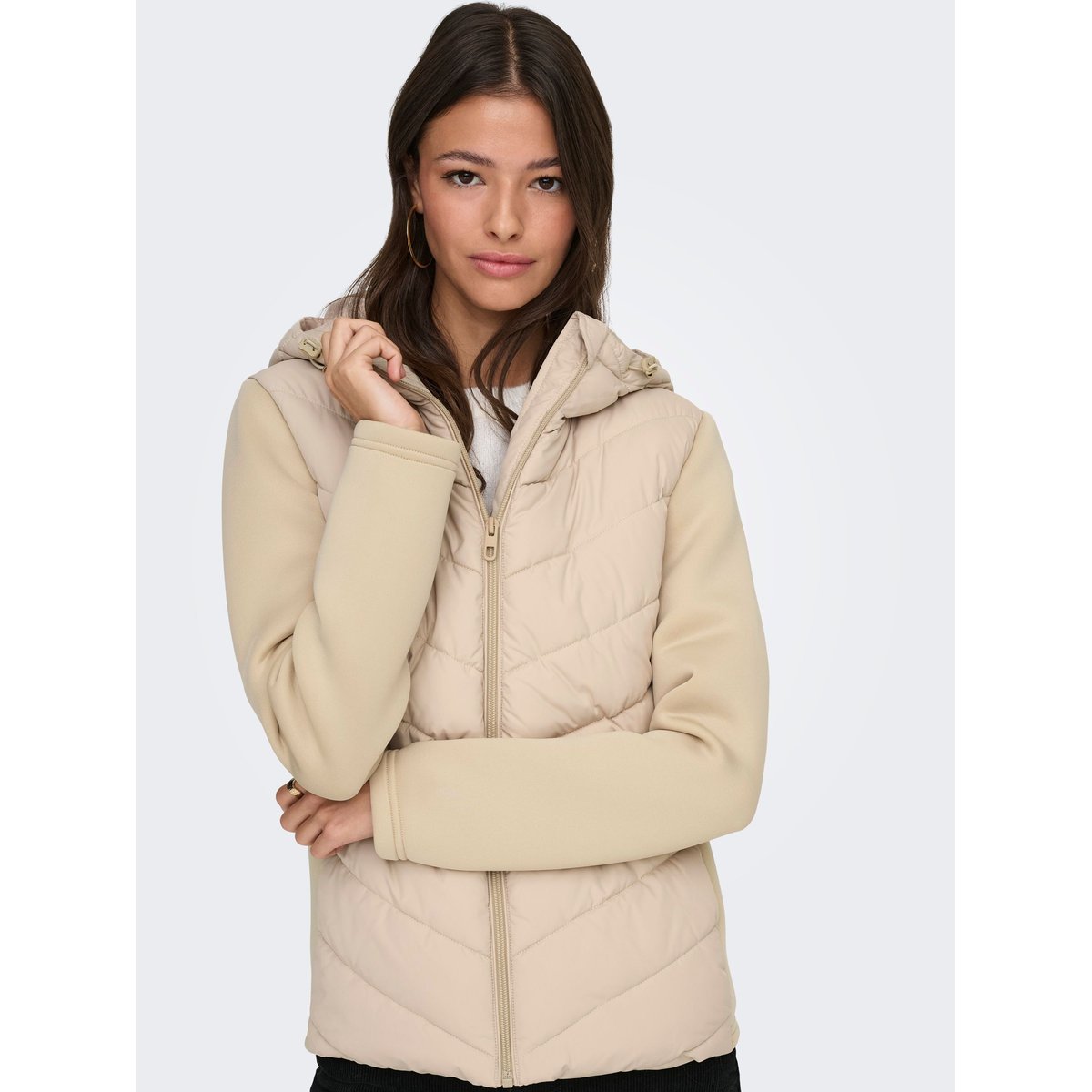 Doudoune grise - oxford tan, JDY