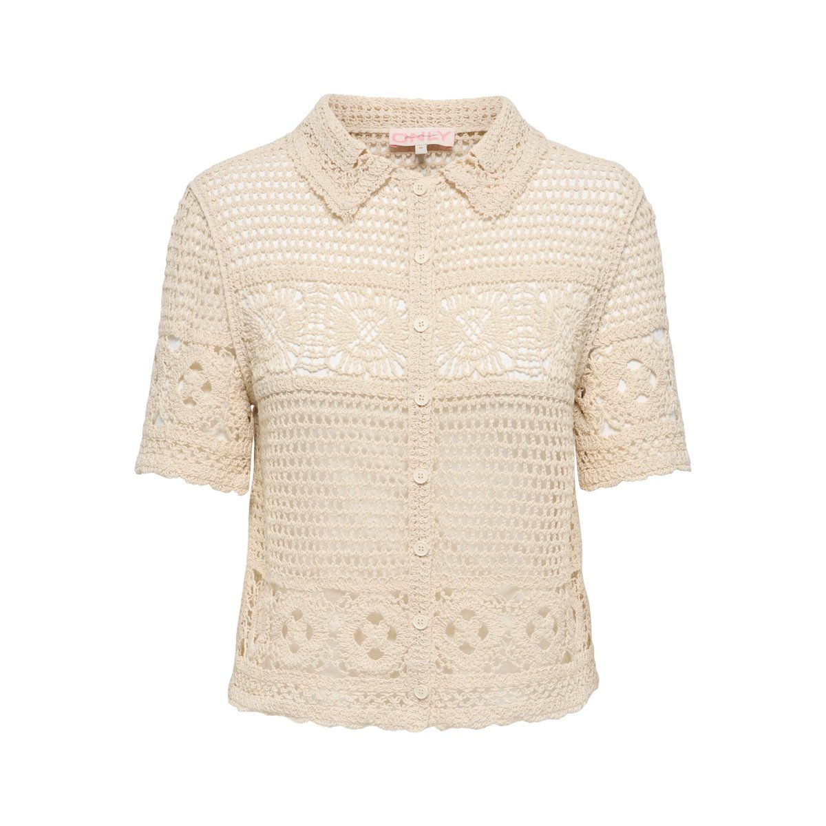 Top blanche - creme, ONLY