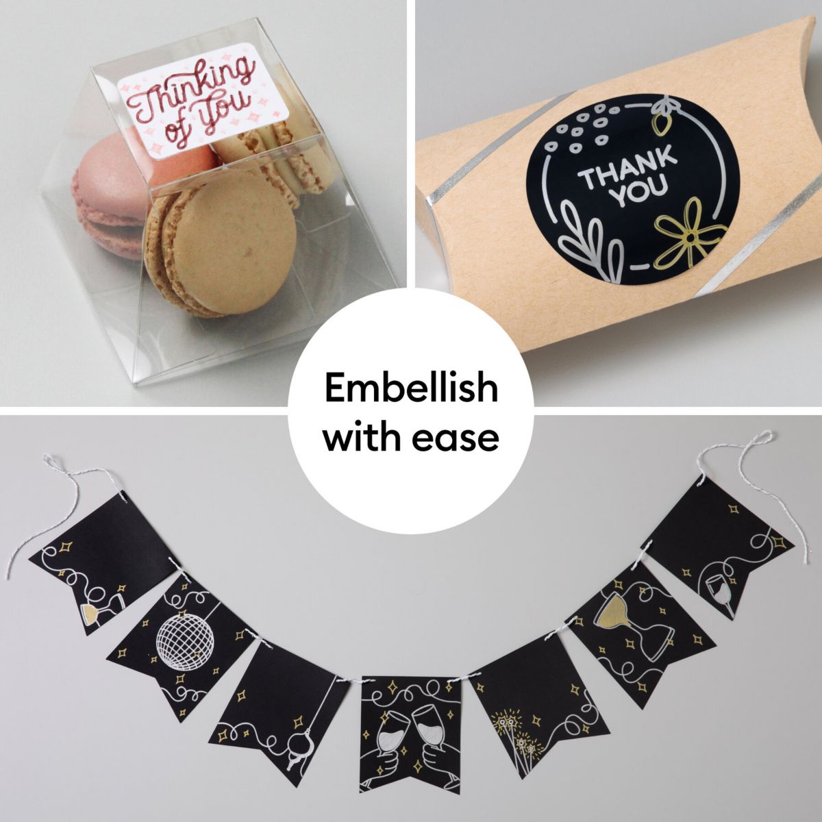 Accessoire Kit de stylos métallisés (5 unités) couleur unique, CRICUT