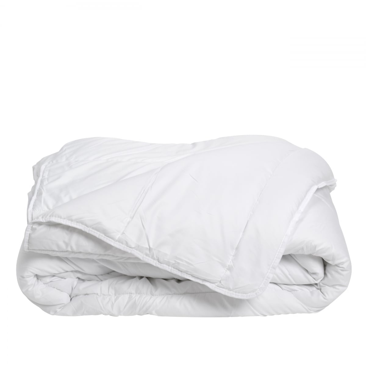 Couette été légère enveloppe COTON BIO blanc, BLEU CALIN