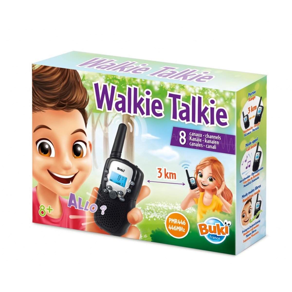 Talkie Walkie noir, BUKI FRANCE