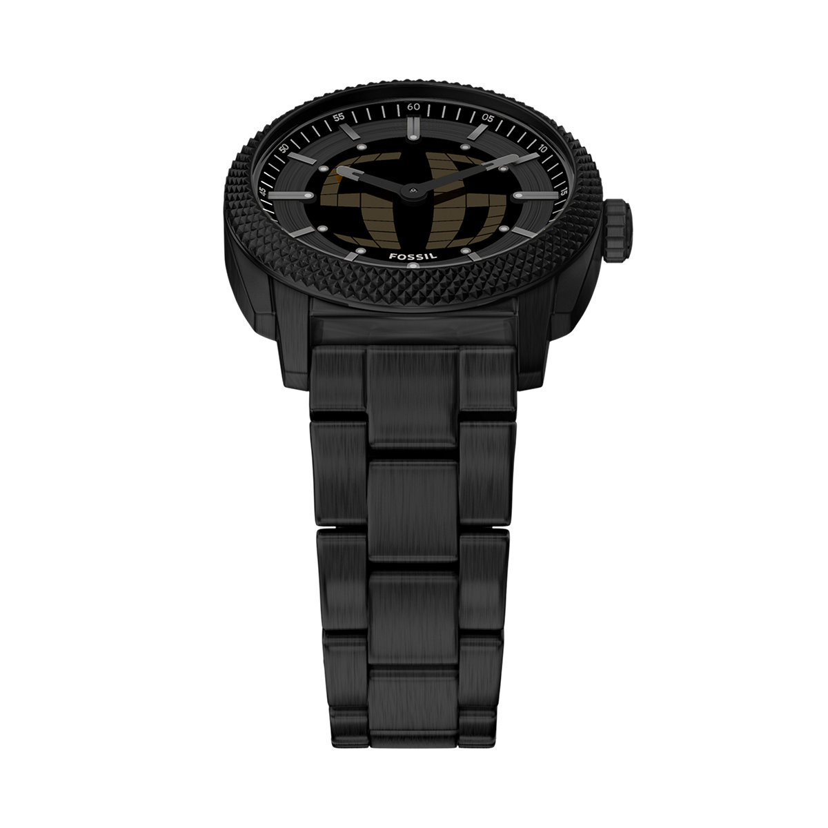 Montre Analogique Digital MACHINE BIG TIC noir noir noir, FOSSIL