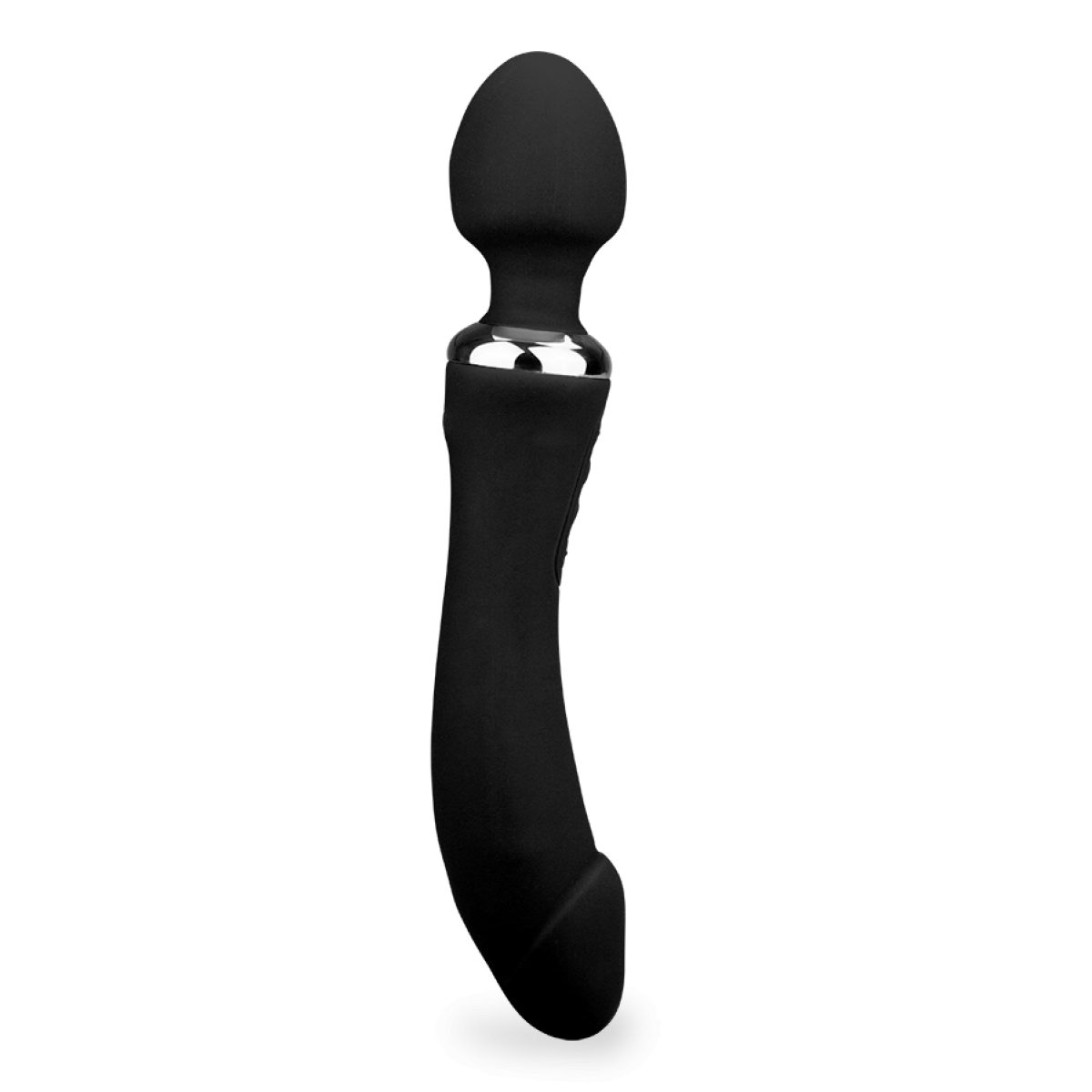 Vibromasseur puissant Wand 2-en-1 chauffant Treat noir, LOVE AND VIBES
