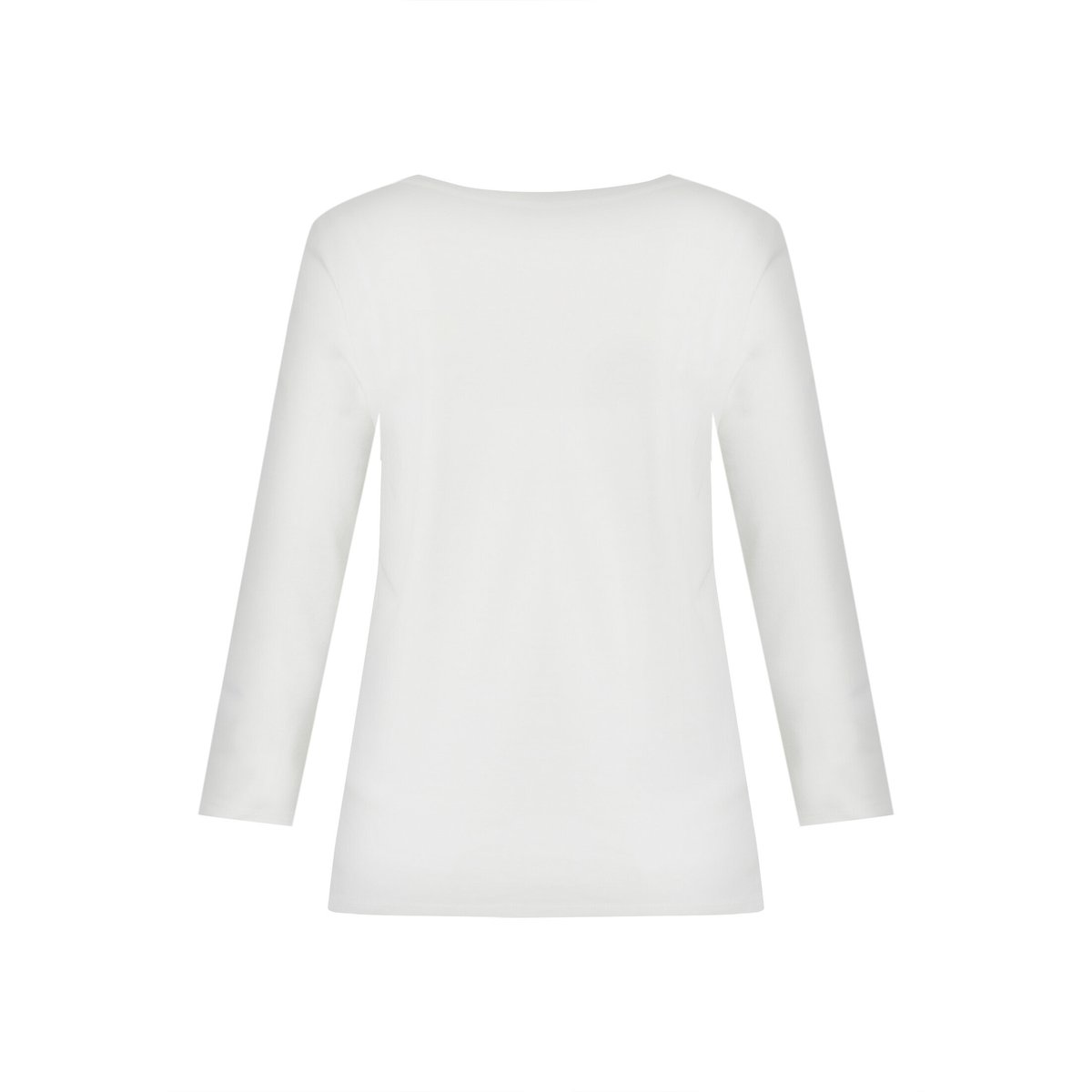 T-shirt basique à encolure ronde blanc, BETTY BARCLAY