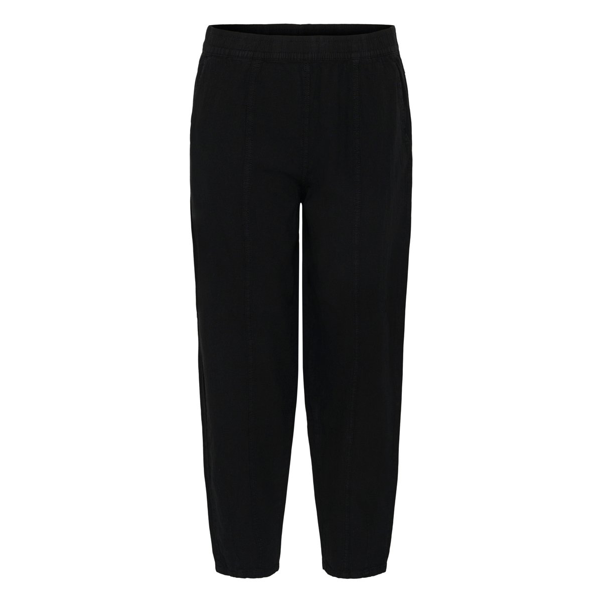 Pantalon casual noir, KAFFE