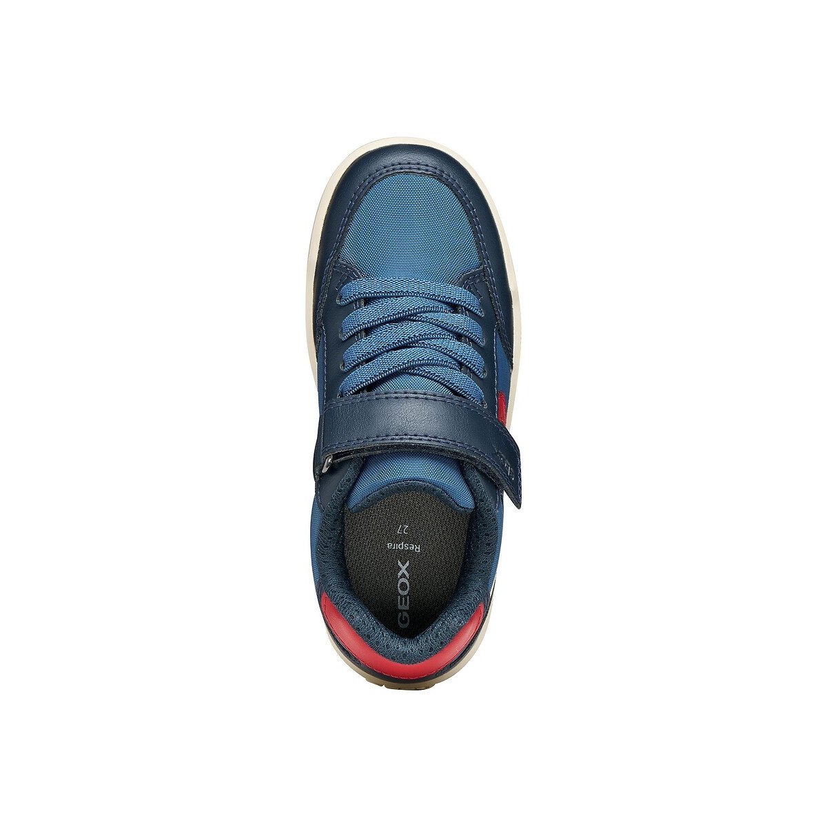Baskets respirantes ARZACH bleu/rouge, GEOX