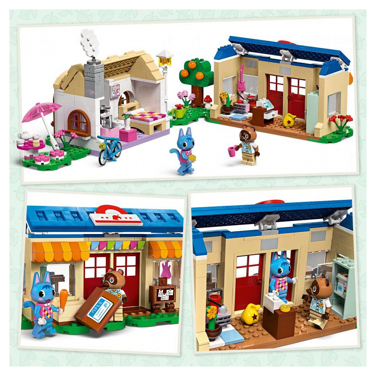 LEGO Animal Crossing - Boutique Nook et maison de Rosie - 77050 multicolore, LEGO