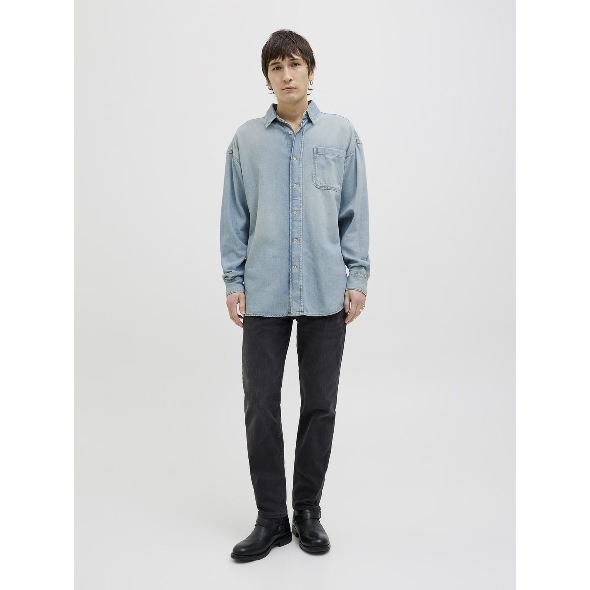 Chemise En Denim blue denim, JACK & JONES