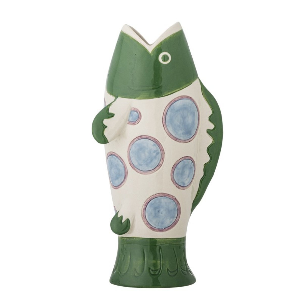 Vase poisson grès  IRVING multicolore, BLOOMINGVILLE