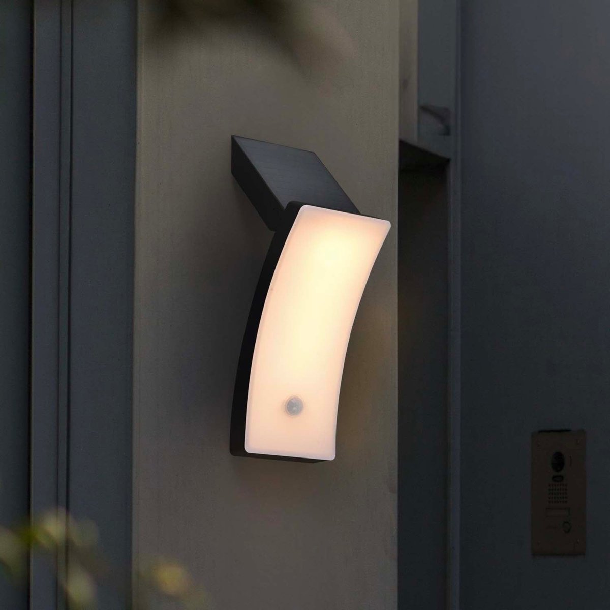 Applique murale solaire KIRA SOLAR dark grey, LUMISKY