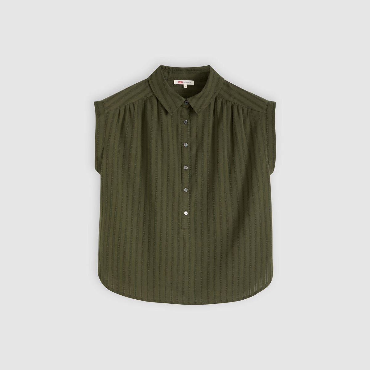 Haut Popover manche courte Londyn vert - deep depths, LEVI'S