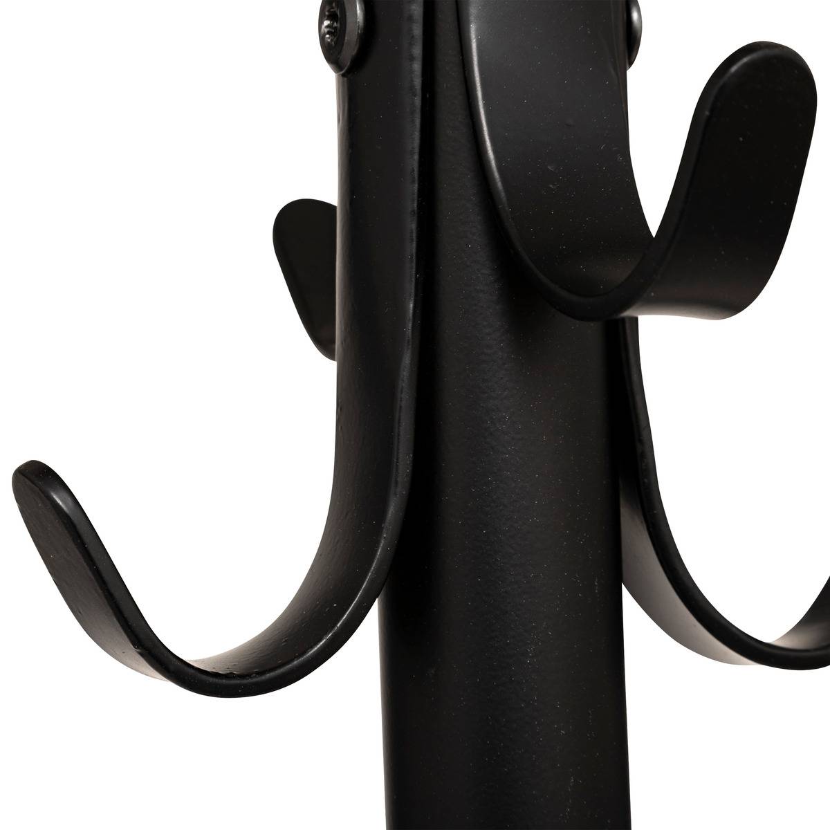 Porte-manteau 8 crochets en métal STRONGY noir, 5FIVE SIMPLY SMART