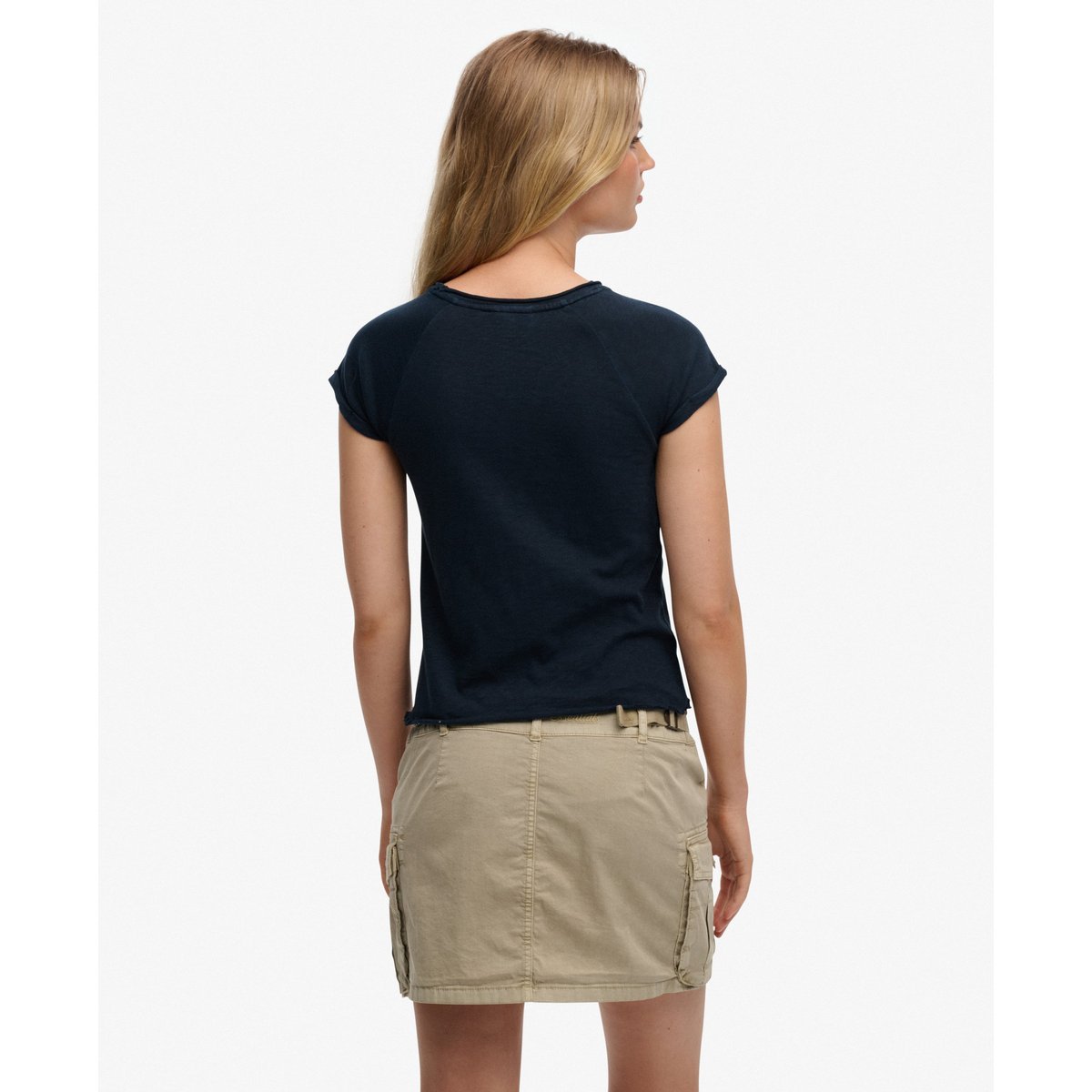 T-shirt Graphique Slub Athletic Essentials bleu marine éclipse, SUPERDRY