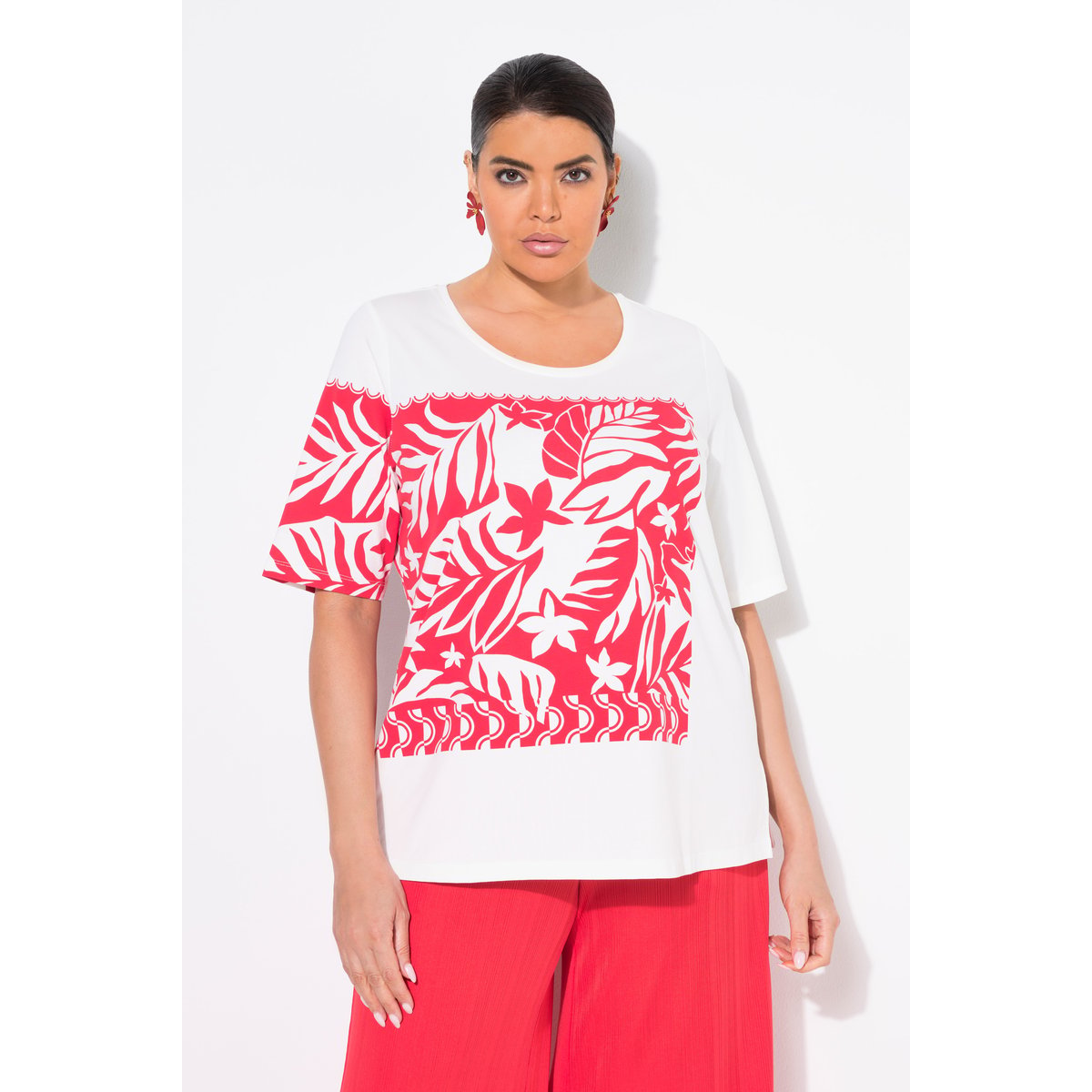 T-shirt blanc cassé, ULLA POPKEN