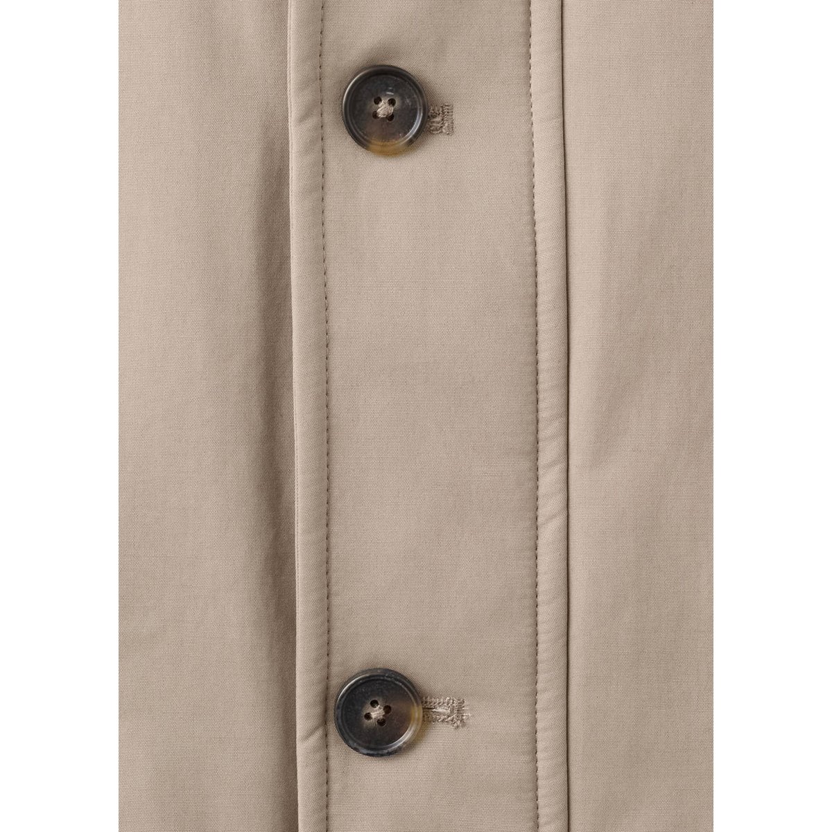 Veste matelassée à col moutonné sable, MANGO MAN