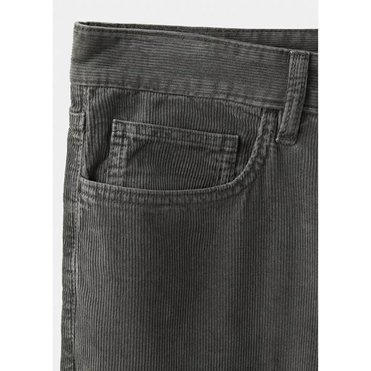Jean relaxed-fit effet délavé gris anthracite, MANGO TEEN