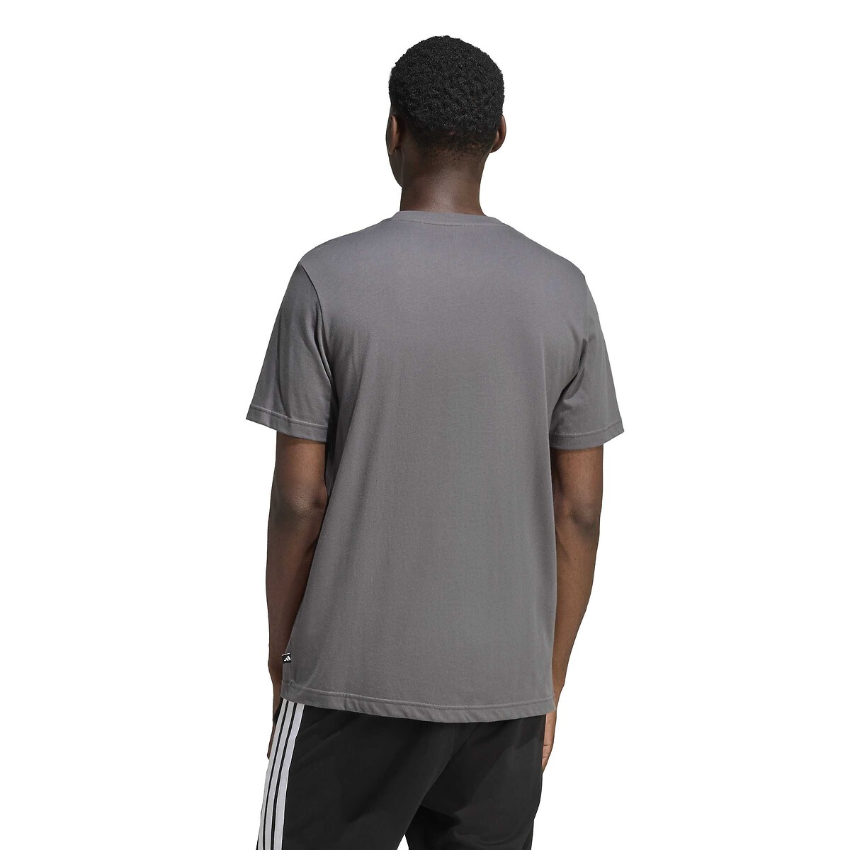 Camo Table Tee T-Shirt with Short Sleeves dark grey, ADIDAS SPORTSWEAR