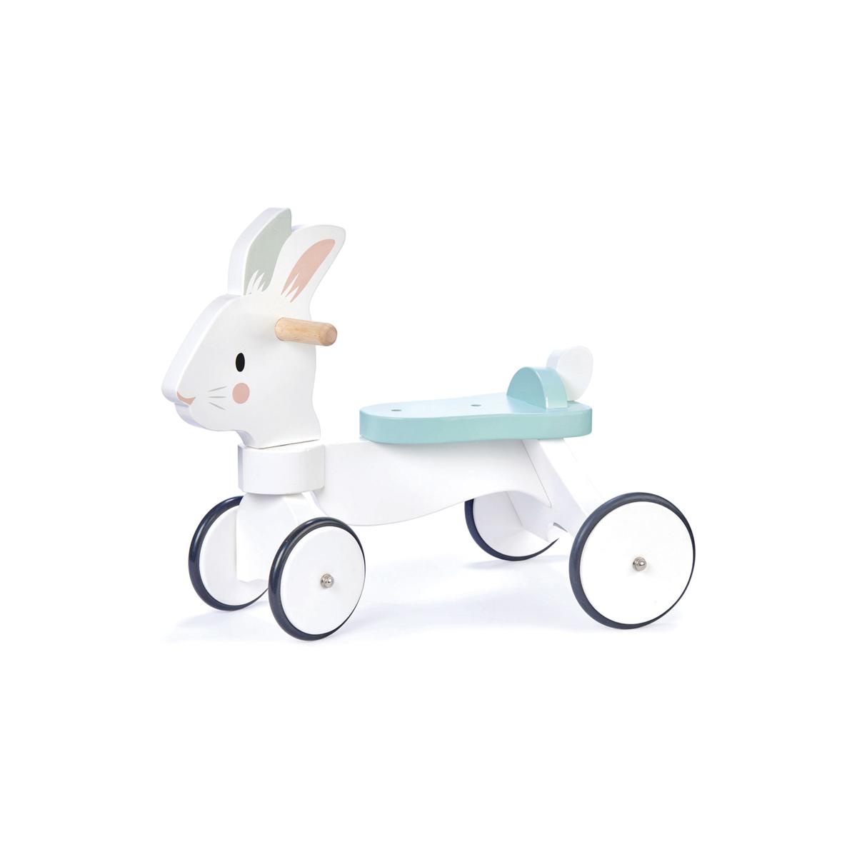 Porteur blanc, bleu, TENDER LEAF TOYS