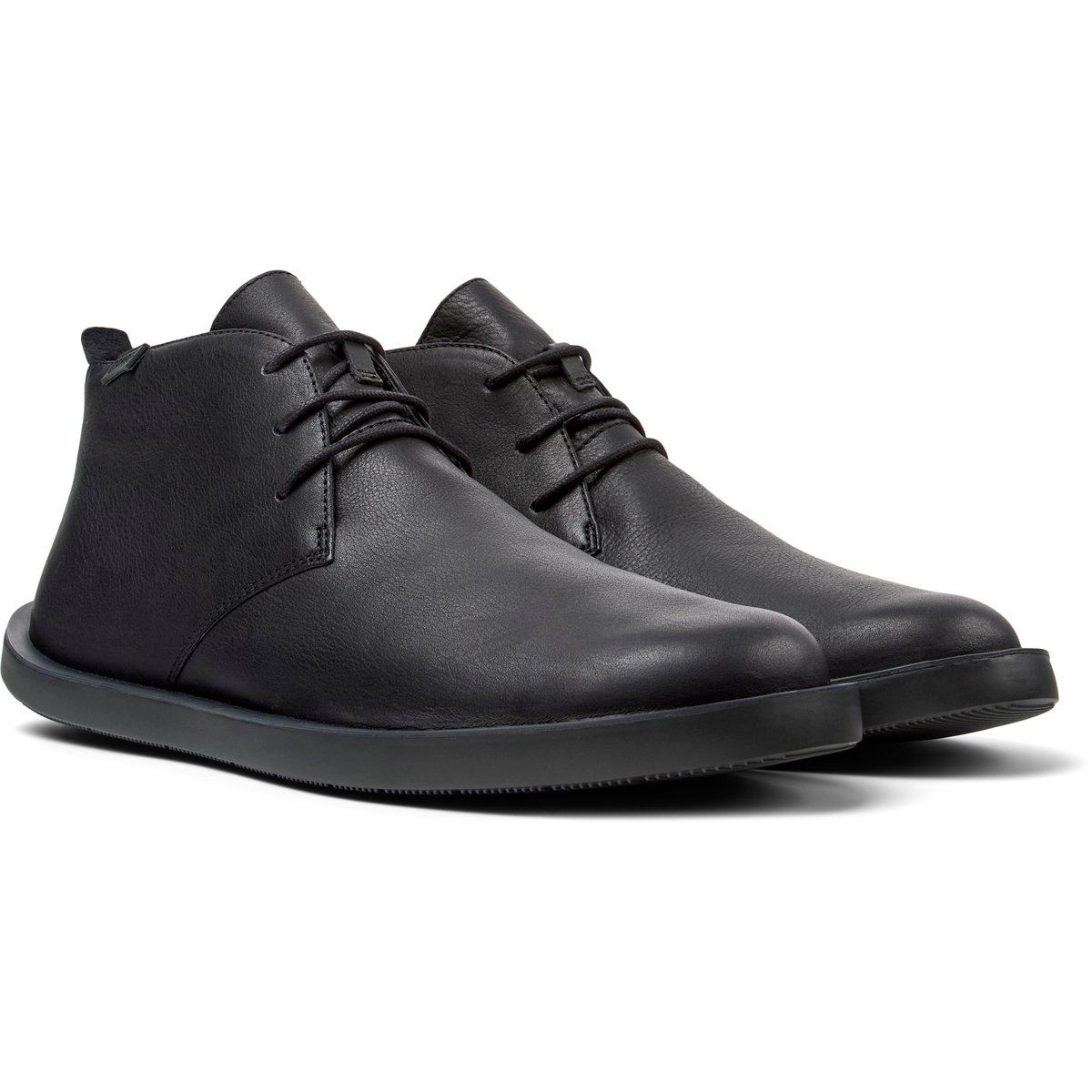Bottines Cuir WAGON noir 1, CAMPER