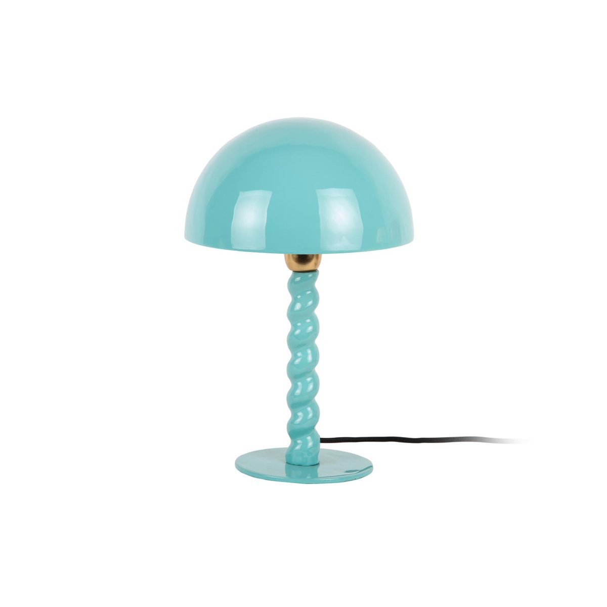 Lampe À Poser Le fer PRISA turquoise, LEITMOTIV