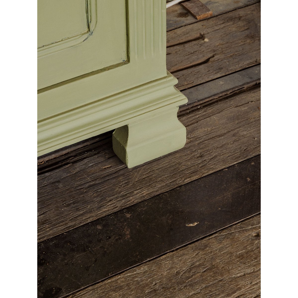 Buffet en bois vert Gilbert N°1883 - Bon état vert, DEBONGOUT