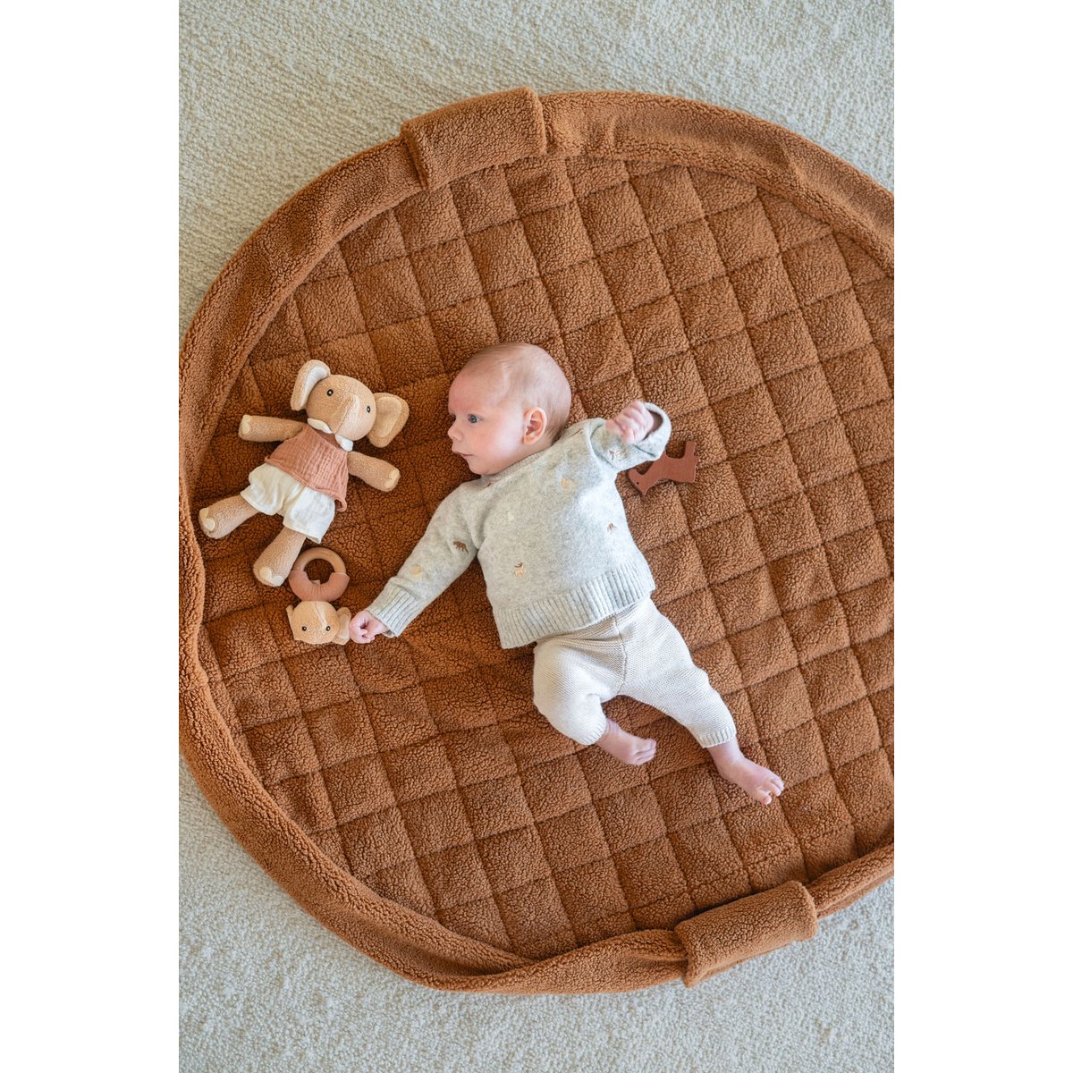 play&go - tapis d´éveil & sac - brown teddy brown, PLAY ET GO