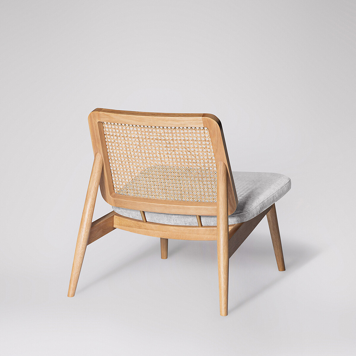 Linton Fabric Armchair white, SWOON