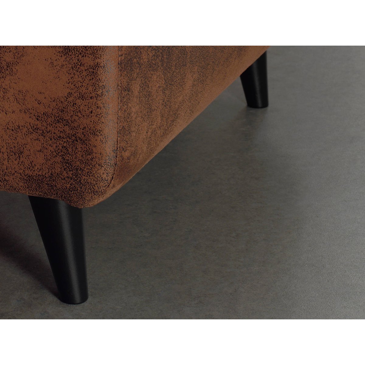 Canapé Panoramique 7 places - NORDIC marron, BEST MOBILIER