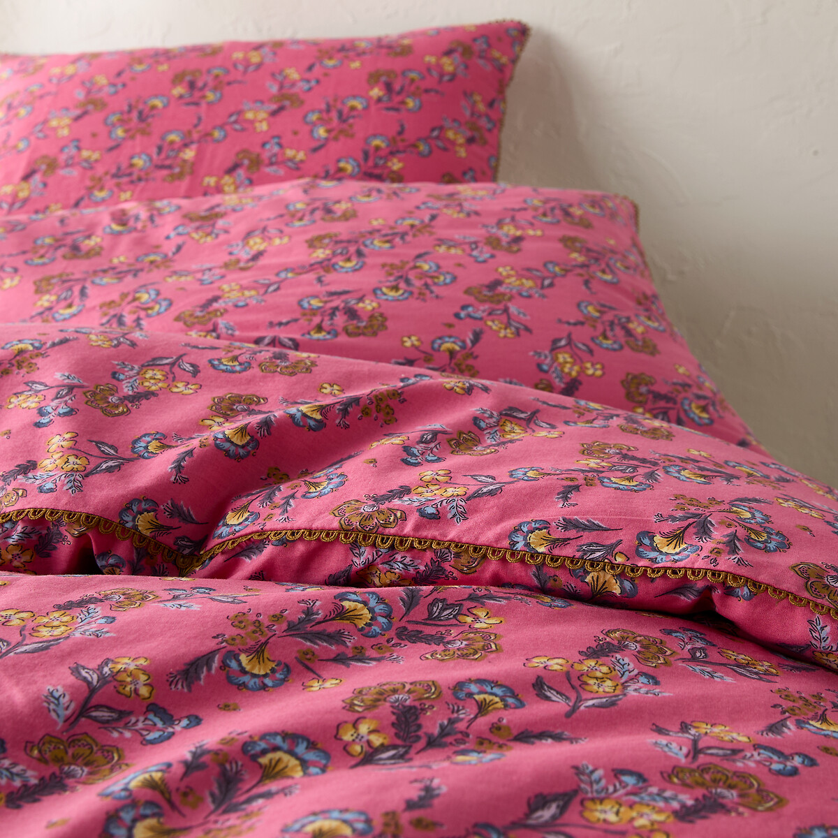 Merline 50% Recycled Cotton Duvet Cover printed, LA REDOUTE INTERIEURS