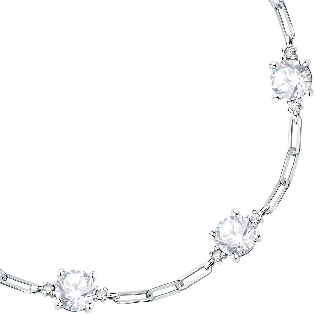 Bracelet TESORI argent/blanc, MORELLATO