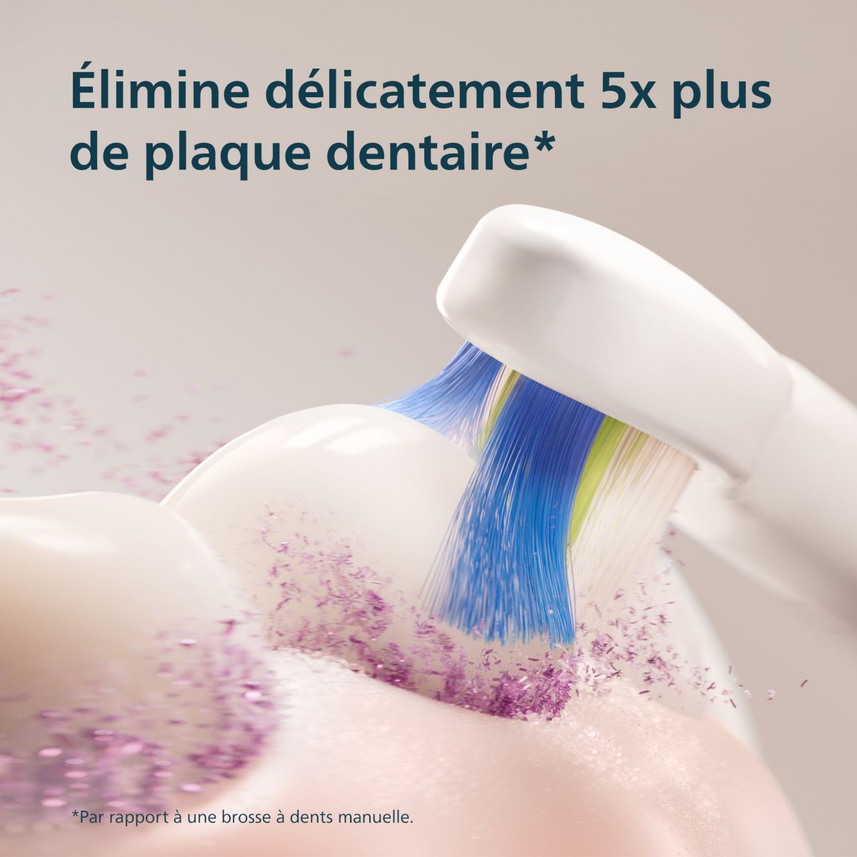 Brosse à dents électrique Sonicare 4100 Series HX4042/41 couleur unique, PHILIPS