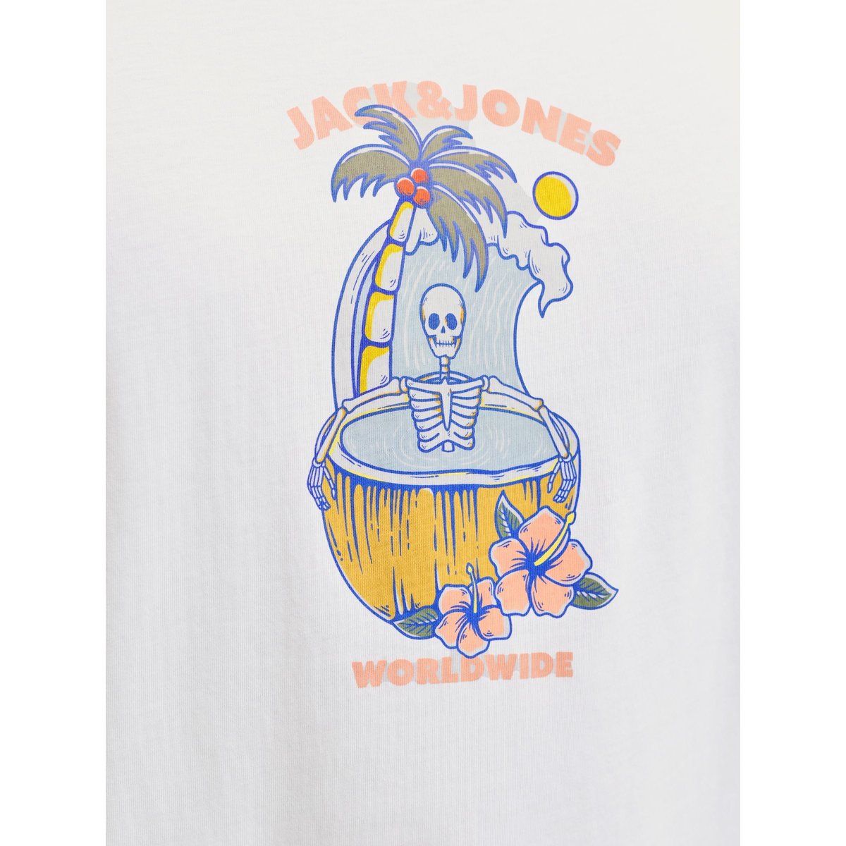 T-Shirt bright white, JACK & JONES