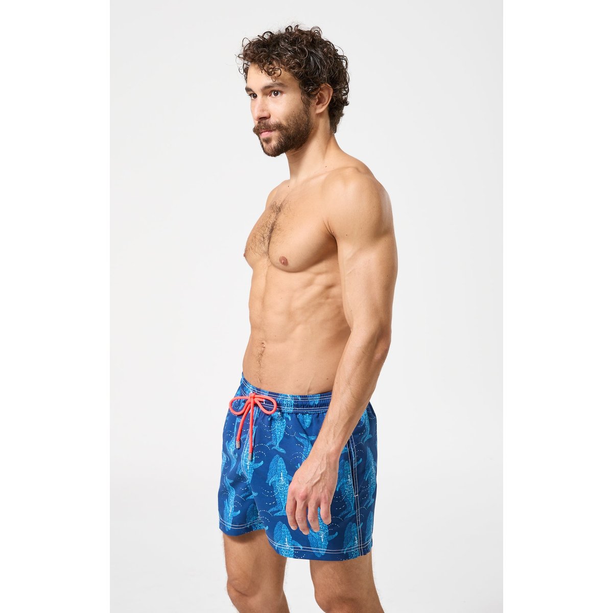 Short de bain imprimé Pacifique marine, ARTHUR