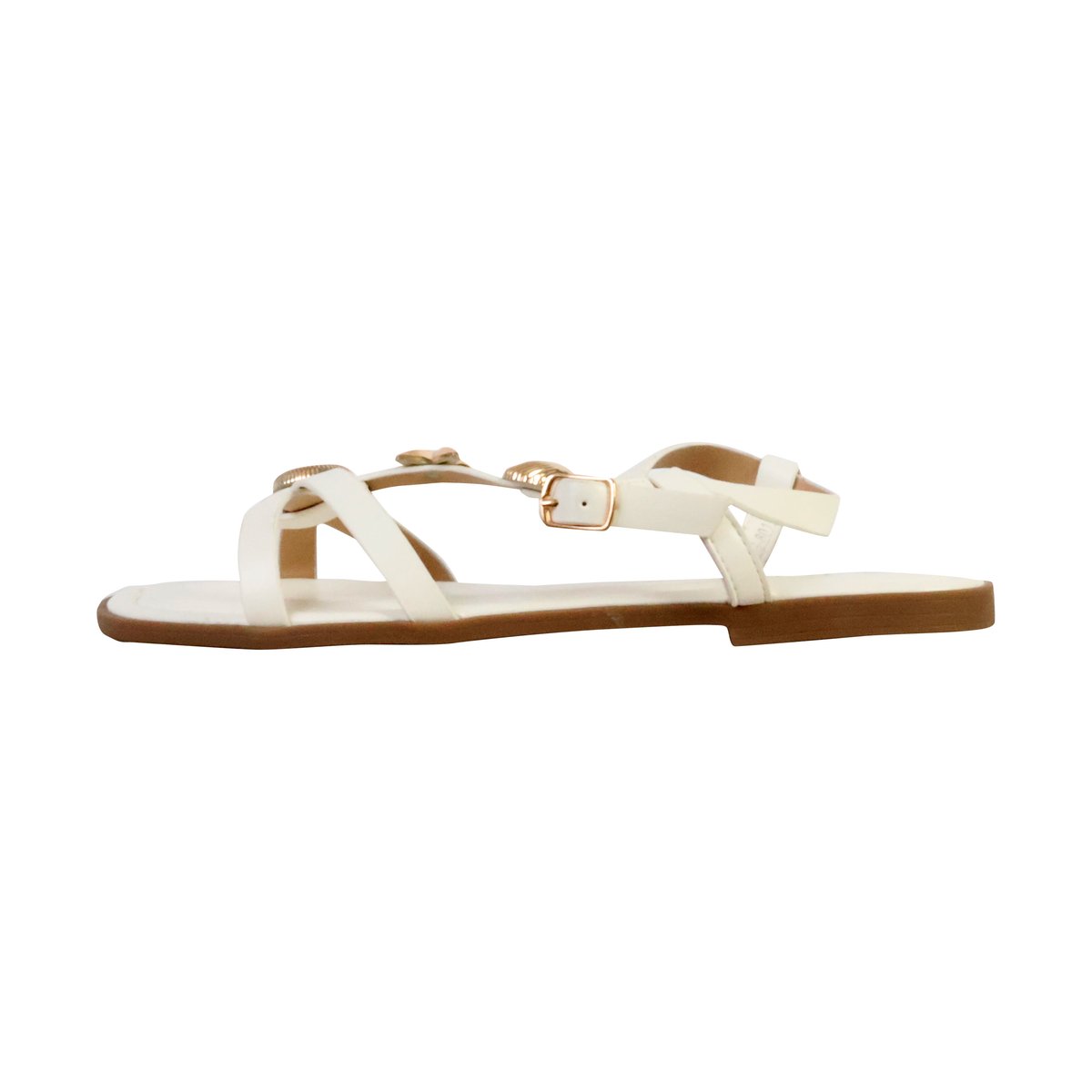 Sandales à Brides blanc, ENZA NUCCI