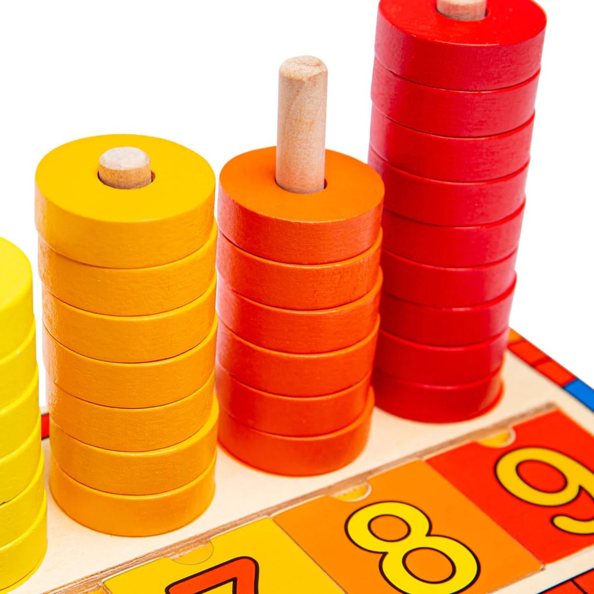 Jeu pour apprendre à compter beige, BIGJIGS