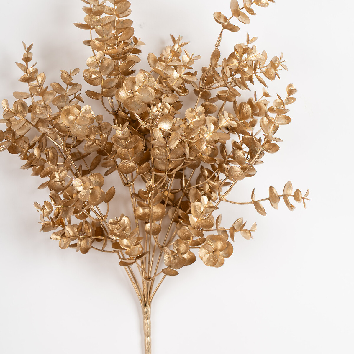 Set of 2 50cm Gold Eucalyptus Bushes gold-coloured, SO'HOME