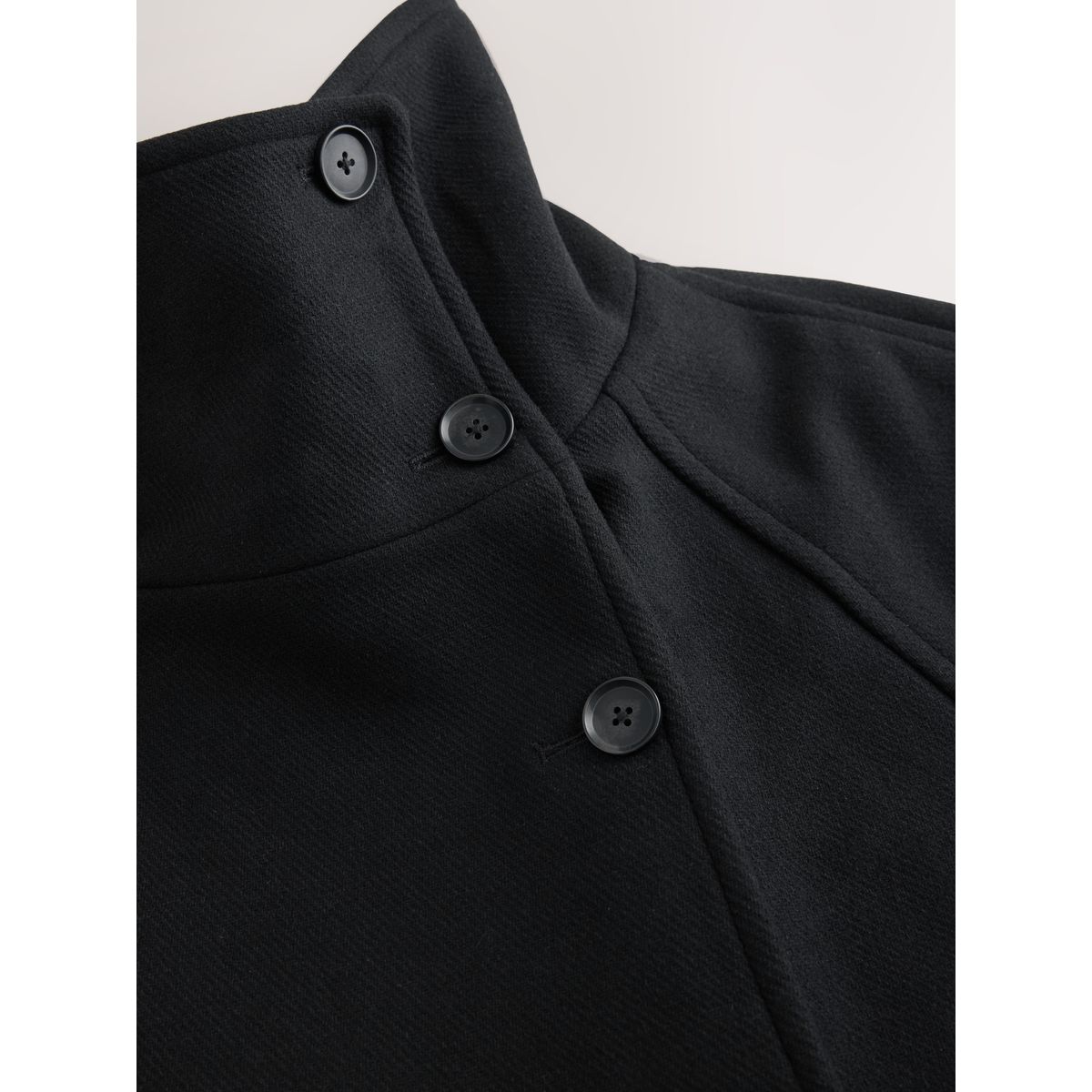 Manteau à col cheminée n. premium noir, NEXT
