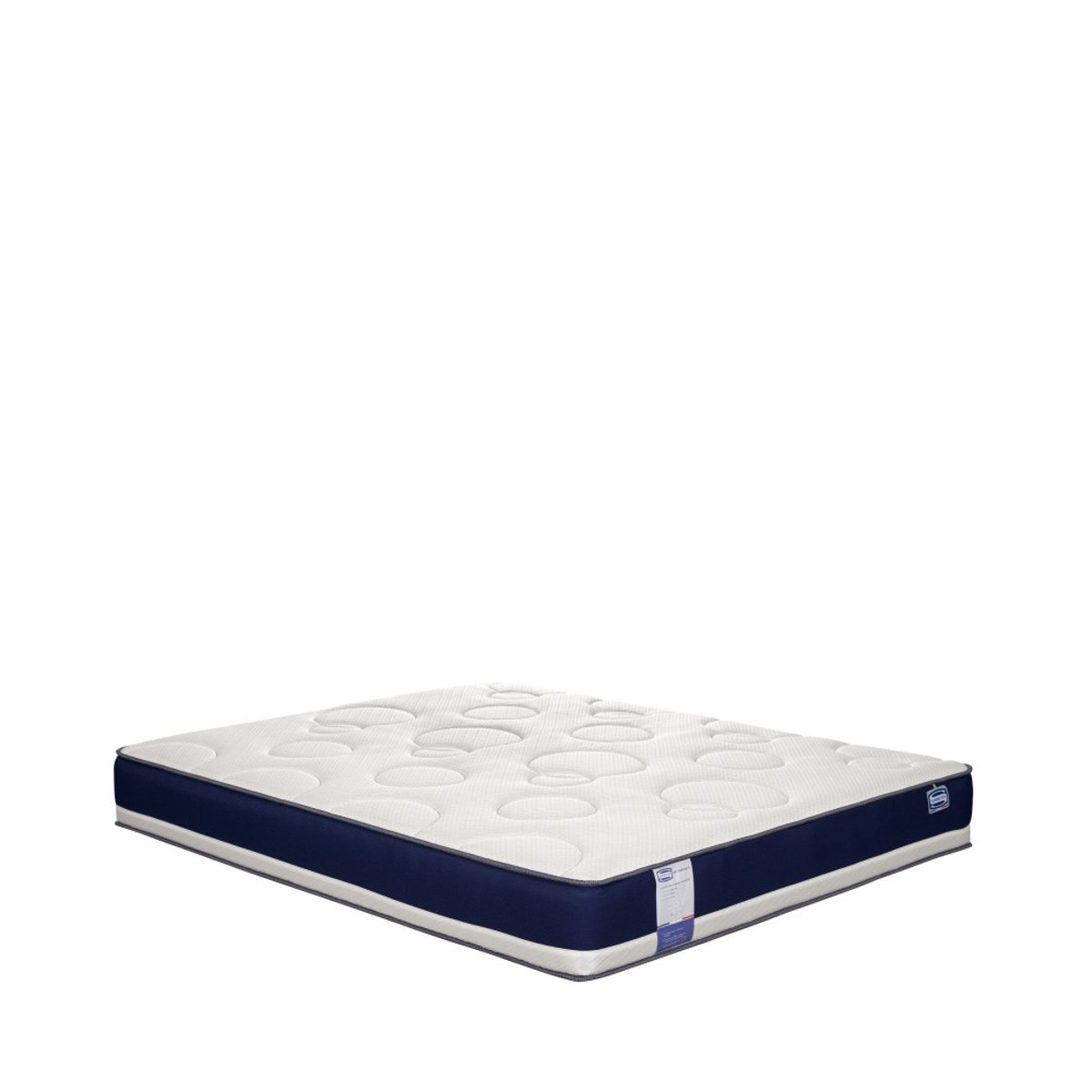 Matelas 100% ressorts, épaisseur 26cm, accueil moelleux- OXYGÈNE-S blanc, SIMMONS