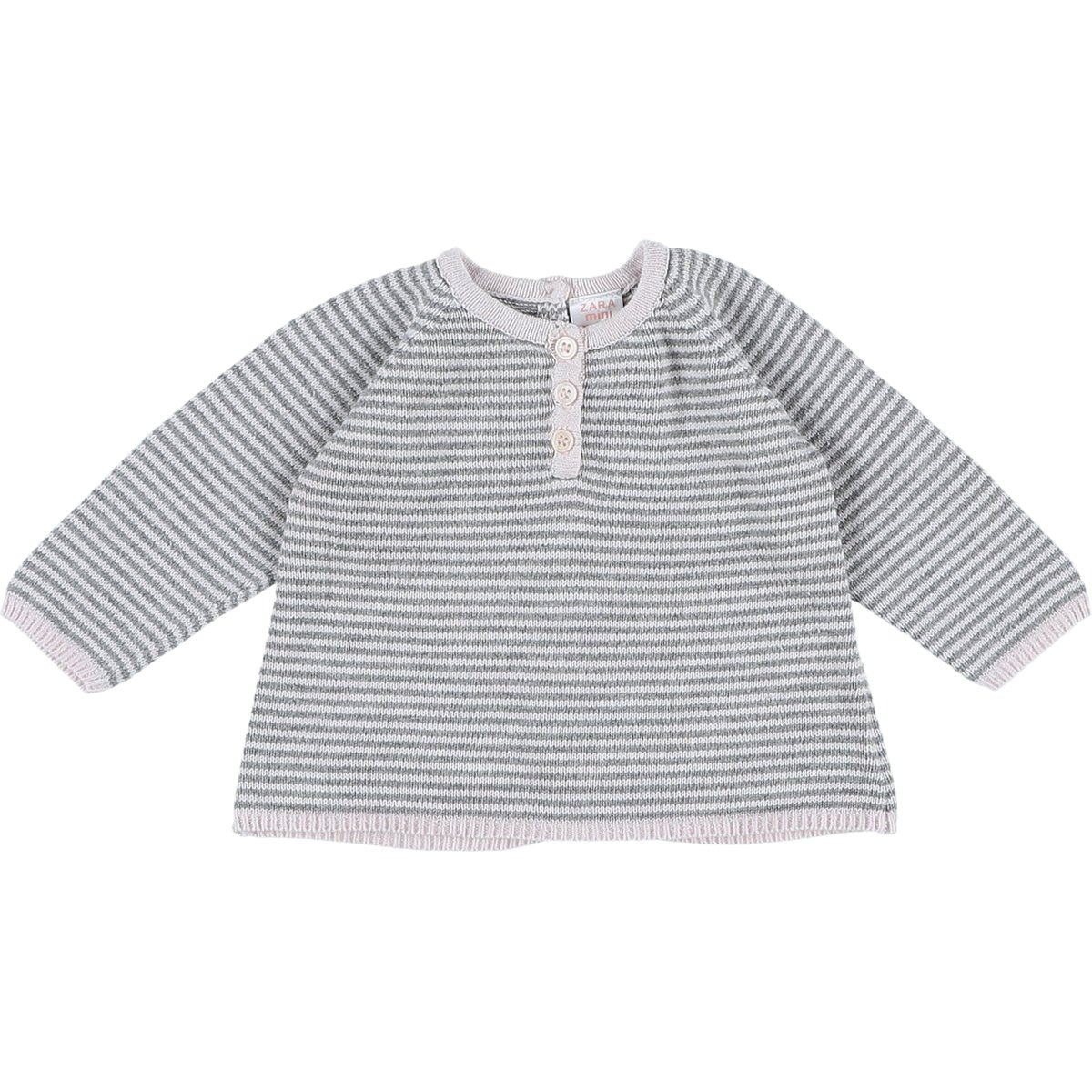 Robe -  Très bon état gris;rose, ZARA