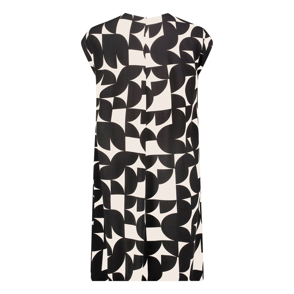 Robe casual à imprimé noir/blanc, BETTY & CO