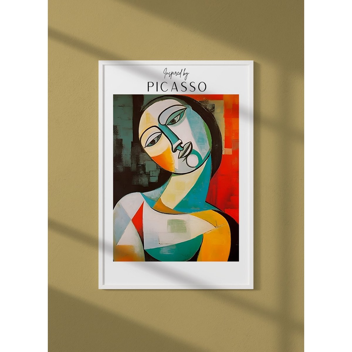 Affiche Picasso n°17 blanc, L'AFFICHERIE