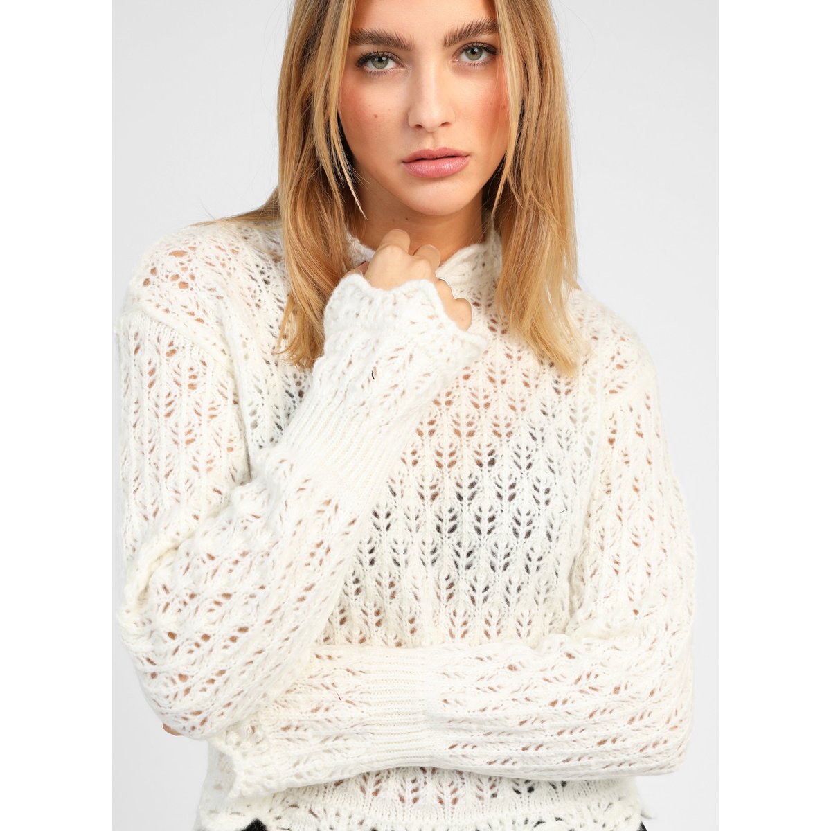 Pull LYSETTE rouge, AN'GE