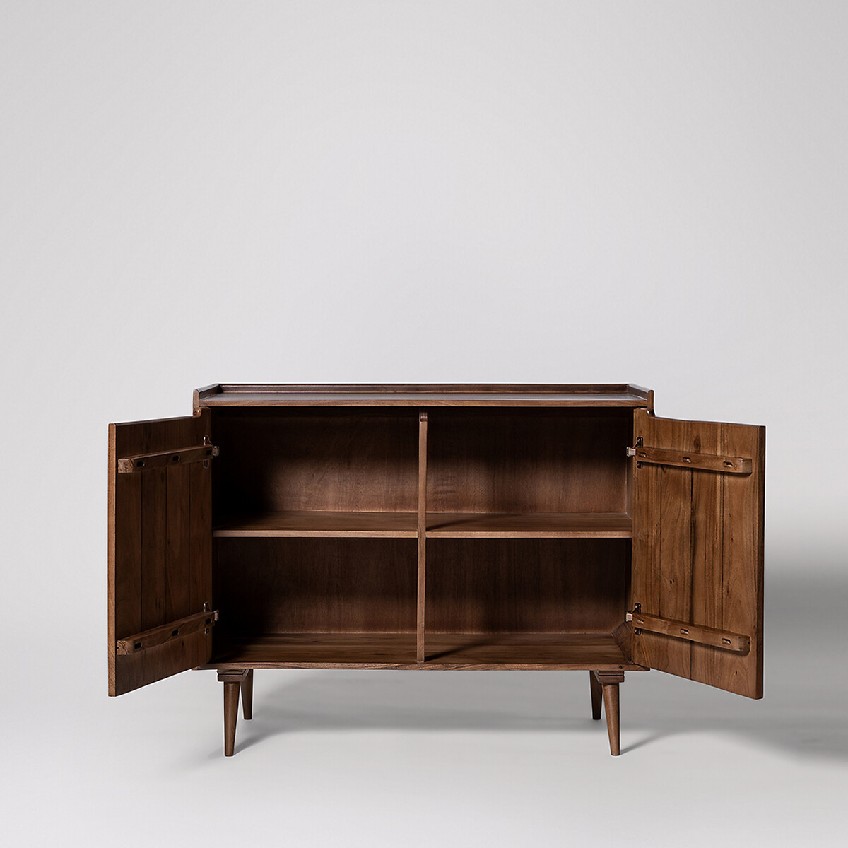 Southwark Acacia Wood 2 Door Sideboard dark acacia wood, SWOON