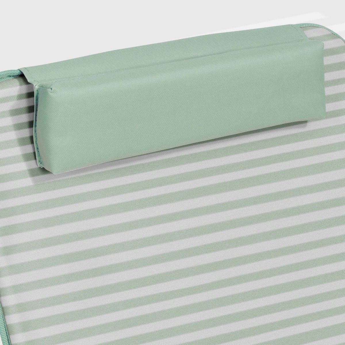 Matelas de plage pliant, inclinable 5 positions vert amande, OVIALA