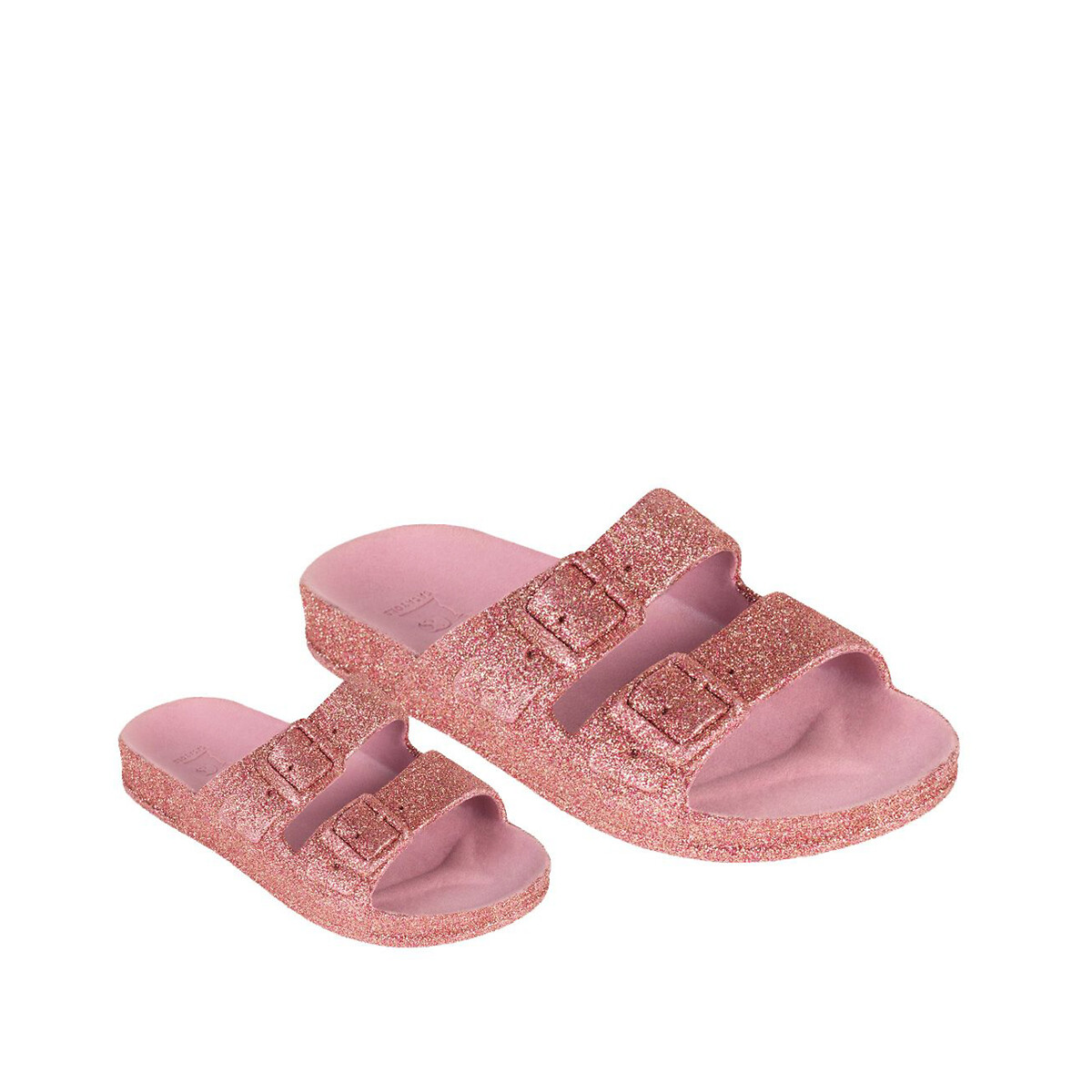 Mules de doble correa Trancoso rosa brillante, CACATOES