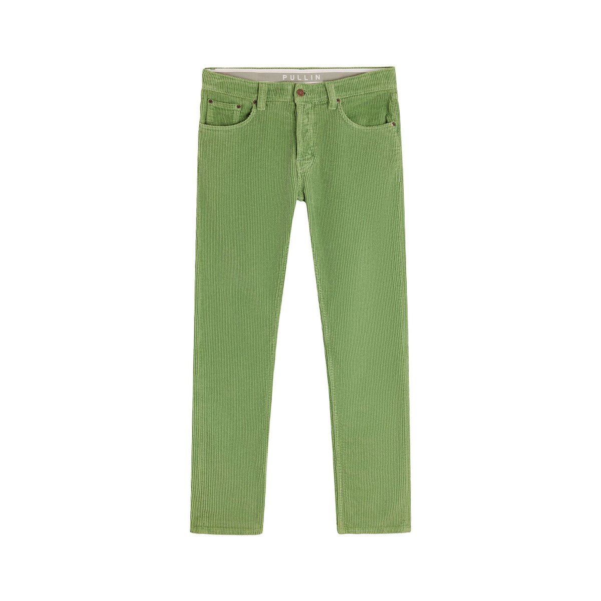 PANTALON REGULAR VELOURS SHADE vert, PULLIN