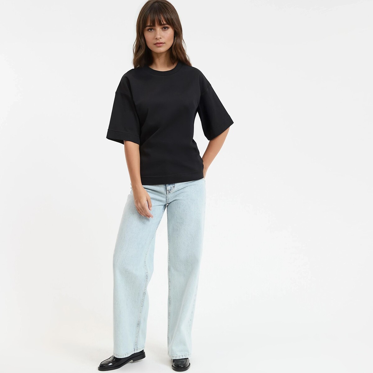 Signatures Paul Loose Fit T-Shirt black, LA REDOUTE COLLECTIONS