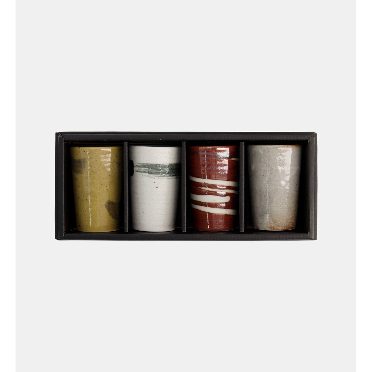 Coffret 4 gobelets hauts multicolore, TOKYO DESIGN STUDIO